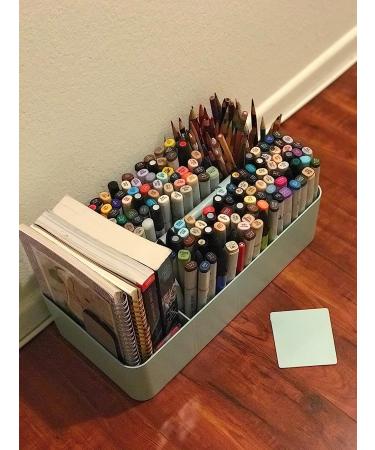 Enjoy Organizer -Large Portable Caddy  DIY Dividers  8 Compartments  Office Supplies Organizer  Simple  Portable Basket with Handle Storage Organizer Modern Endless Multi Use -Made in USA Mint - Buy Online on SooperMarket.com