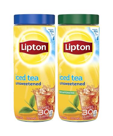 Lipton Unsweetened Iced Tea Mix - 3oz Pack of 3 (30 qt) | Refreshing Unsweetened Tea Concentrate - Buy Online on SooperMarket.com