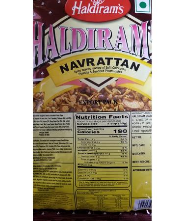 Buy Haldiram's Navrattan Mix - 400g | Delicious Indian Snack Mix - Buy Online on SooperMarket.com