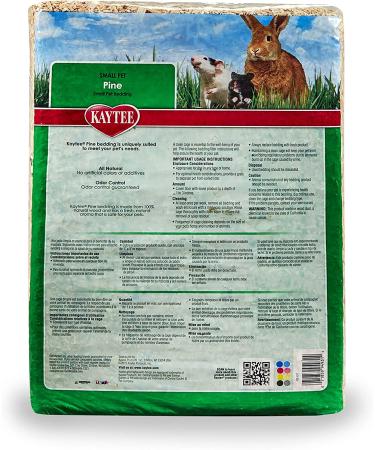 Kaytee Small Animal Pine Bedding & Litter - 52.4 Liters | High Quality Pet Bedding - Buy Online on SooperMarket.com