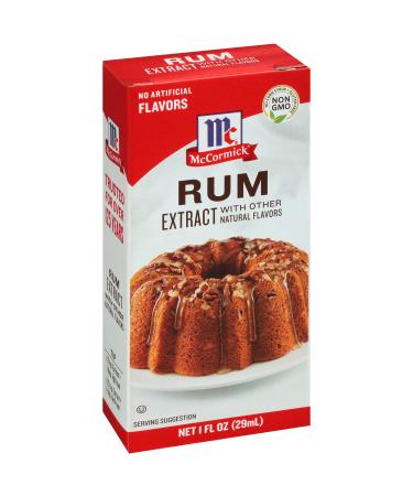 McCormick Rum Extract With Other Natural Flavors, 1 fl oz