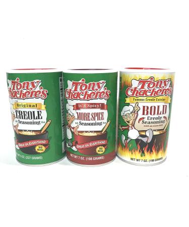 Tony Chachere's Mini Blends (3pack) Bundle