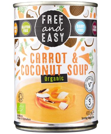 Free & Easy Organic Carrot and Coconut Soup 400 g