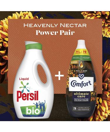 Comfort Perfume Deluxe Heavenly Nectar Fabric Conditioner 1.178L - Ultra Concentrated | White | Long Lasting Fragrance - Buy Online on SooperMarket.com