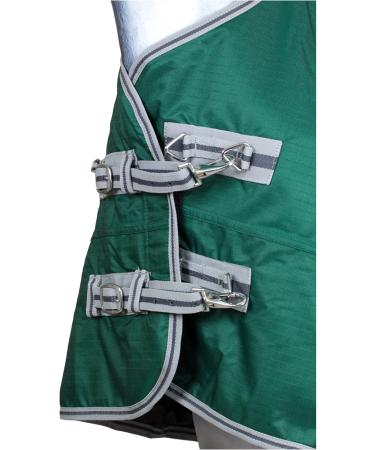 RL24 Weiddecke Winterdecke High Neck 600D BASICLINE - 100g 200g 300g Fill Options | Green 95cm | Nylon Feed | International Shipping - Buy Online on SooperMarket.com