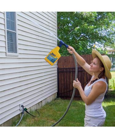 Zep Hose-End Outdoor Cleaner - 32oz (Case of 2) - Ideal for Outdoor Glass and Surfaces - Buy Online on SooperMarket.com