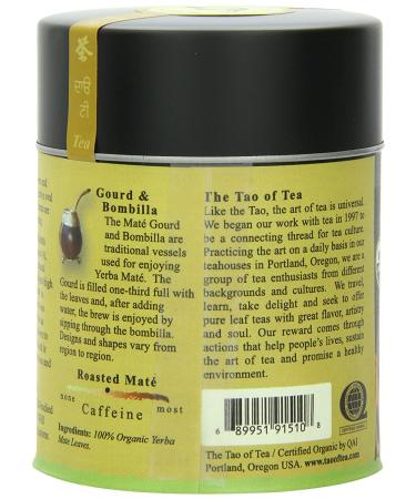 Shop Tao of Tea Organic Roasted Matأ© 4 oz - Premium Herbal Brew - Buy Online on SooperMarket.com