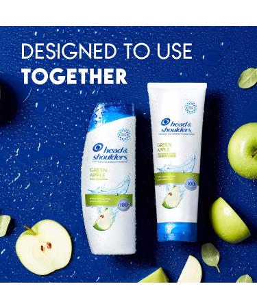Head & Shoulders Green Apple Anti-Dandruff Shampoo 613 mL 613 ml (Pack of 1) - Buy Online on SooperMarket.com