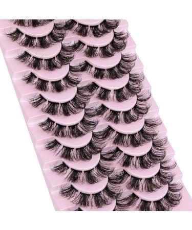 Dramatic D Curl 100 pcs Fluffy Mink Lash Clusters - DIY False Eyelashes by EYDEVRO - Buy Online on SooperMarket.com