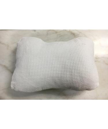 Super Soft White Bath Pillow with Suction Cups - Removable, Washable Cover - Buy Online on SooperMarket.com