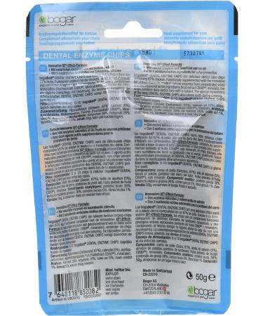 Bogar AG Bogadent Dental Enzyme Chips for Cats 50 g - Buy Online on SooperMarket.com