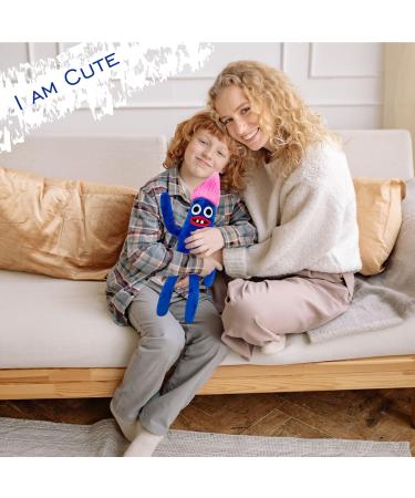 Rainbow Friends Sausage Plush Toy - Soft and Squishy Cartoon Character Stuffed Doll for Kids - Blue Sausage Teddy Pillow - Great Gift Idea - Buy Online on SooperMarket.com