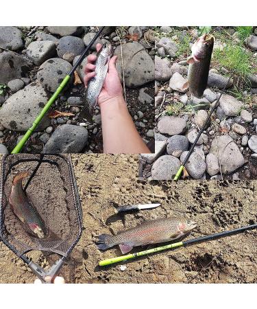 Goture Telescopic Fishing Rod Carbon Fiber Ultra Light Portable Travel Rod Stream Carp Fishing Yellow 6ft/1.8m - Buy Online on SooperMarket.com