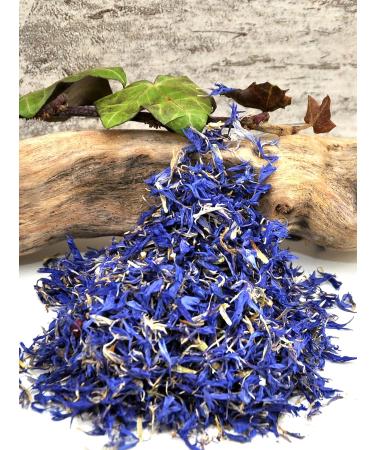 Organic Flower Gifts in Plastic-Free Weckglas | Small Tea Elder & Cornflower Petals - Buy Online on SooperMarket.com