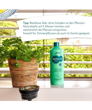 HAKA Neutral Soap - All-Purpose Cleaner | 200 Applications | pH-Neutral | Citrus Scent | 1 kg Pack - Long-Lasting & Eco-Friendly - Buy Online on SooperMarket.com