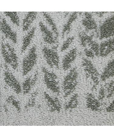SKL Home Distressed Leaves Hand Towel (2-Pack) Sage 16 x 26 - Buy Online on SooperMarket.com
