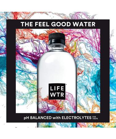 LIFEWTR Premium Purified Water 1 Liter Bottles (6 Pack) - pH Balanced with Electrolytes for Taste - Buy Online on SooperMarket.com
