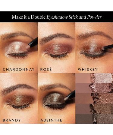 Laura Geller New York Make It A Double Eyeshadow - Chardonnay, Dual-Ended Cream Stick & Powder, Crease-Proof - Buy Online on SooperMarket.com