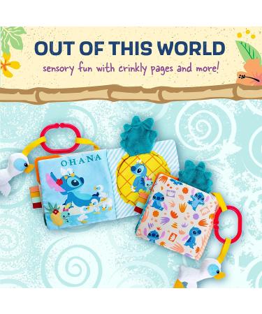 Disney Baby Lilo & Stitch Soft Book - Stitch On-The-Go Blue | Kids Preferred - Buy Online on SooperMarket.com