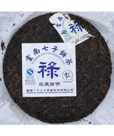 Pu-erh tea 2011 SIX FAMOUS TEA MOUNTAIN official salary 357 Raw - Buy Online on SooperMarket.com