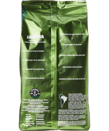 Lavazza Tierra Brasile Authentic Italian Recipe Arabica Coffee 1kg - Buy Online on SooperMarket.com