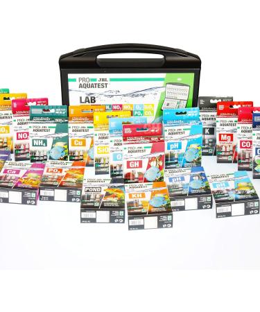 JBL Water Test Case - ProAquaTest Combi Set Plus NH4 for Freshwater Aquariums | 6 Tests & Accessories | International Shipping Available - Buy Online on SooperMarket.com