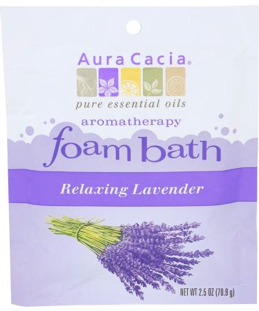 Aura Cacia  Foam Bath Lavender  2.5 Ounce