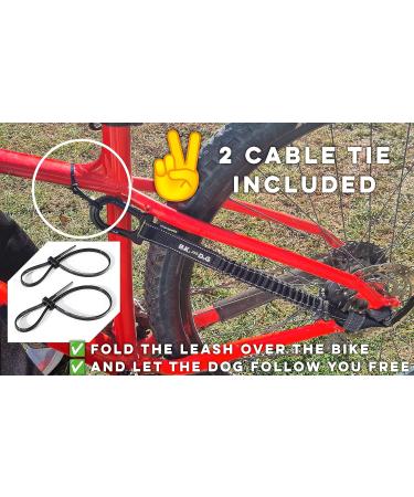 Buy Bike and Dog: Patented Toolless Bicycle Attachment & Yellow Dog Leash | Perfect for Cycling with Dogs - Buy Online on SooperMarket.com