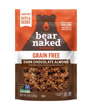 Bear Naked Grain Free Granola Dark Chocolate Almond  8 oz (226 g)