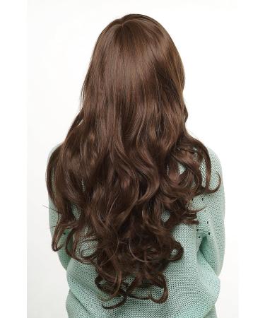 WIG ME UP SA038-3017 | Very Long Wavy Brown Brunette Ladies Wig - Shop Internationally | Best Quality & Style - Buy Online on SooperMarket.com