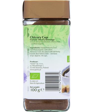 Barleycup Organic Chicory Cup 100g - Natural Coffee Alternative - Buy Online on SooperMarket.com