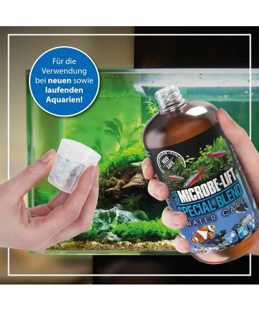 Microbe-Lift Special Blend 118ml - Effective Living Bacteria for Aquarium Water Cleaning | Reduces Organic Waste & Nitrate | Ideal for Freshwater & Saltwater Aquariums - Buy Online on SooperMarket.com