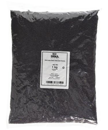 Old India Black Mustard Seeds 1 Kg 1kg