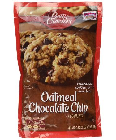 Betty Crocker Oatmeal Chocolate Chip (496g)