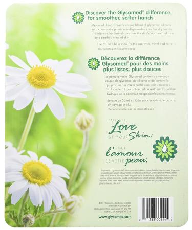 Glysomed Hand Cream Combo Pack - 2 Large Tubes (8.5 Fl Oz) + 1 Purse Size (1.7 Fl Oz) - Buy Online on SooperMarket.com