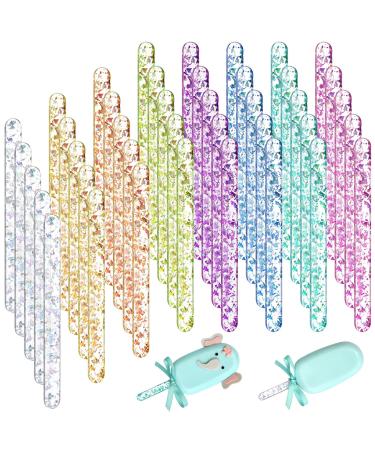 Acrylic Cakesicle Sticks Mirror Ice Cream Sticks Mini Ice Pop Craft Cakesicle Mold Sticks Ice Lolly Colored Craft Sticks for DIY Crafts Art Projects (Multicolored 4.5 Inch) 4.5 Inch Multicolor