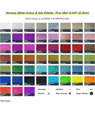 Hemway Premium Bronze Brown Ultra Sparkle Glitter - Fine 100g/3.5oz for Crafts, Nails, Resin & More - Buy Online on SooperMarket.com