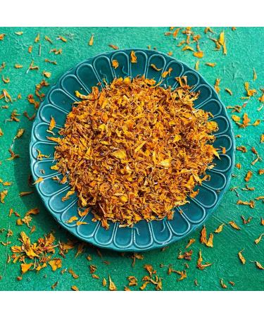 Edible Dried Flower Petal Cake Decorating Kit - 6 x 120ml Bags - Blue Cornflower Yellow & Orange Marigold Pink & Red Rose (231) - Buy Online on SooperMarket.com