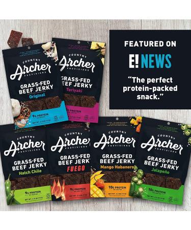 Country Archer Original Beef Jerky | 100% Grass-Fed, Gluten-Free, 16 oz - Buy Online on SooperMarket.com