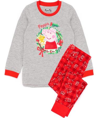 Peppa Pig Christmas Family Pyjamas Set | Festive PJs for Women, Men, Baby & Kids | Christmas Eve Box Gift | 18-24 Months Girls - Buy Online on SooperMarket.com