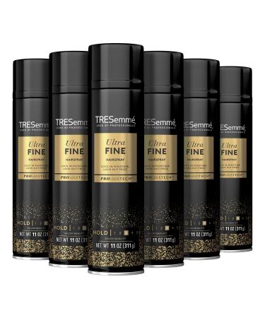 TRESemm Ultra Fine Mist Hairspray For Flexible Hold Pack of 6 with Pro Lock Tech 11 oz Floral 11 Ounce (Pack of 6)