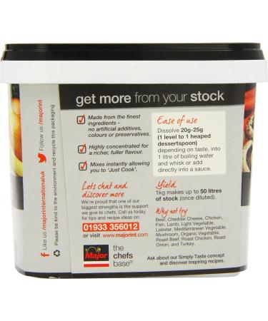 Premium Major Vegetable Stock 1kg: Enhance Flavors in Your Recipes - Buy Online on SooperMarket.com