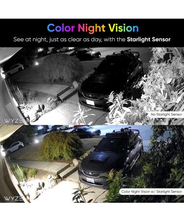 Wyze Cam v3 1080p HD Security Camera with Color Night Vision Bundle - 2-Pack, Indoor/Outdoor, 2-Way Audio, Alexa/Google Assistant/IFTTT Compatible - Buy Online on SooperMarket.com