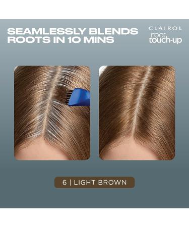 Clairol Root Touch-Up Hair Dye 6 Light Brown - 1 Count, Pack of 1 - Buy Online on SooperMarket.com
