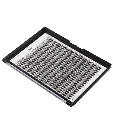 240pcs D Curl 8-20mm Large Tray Individual Cluster EyeLashes - Professional Makeup Grafting False Eyelashes - Bodermincer (20D-15mm) - Buy Online on SooperMarket.com