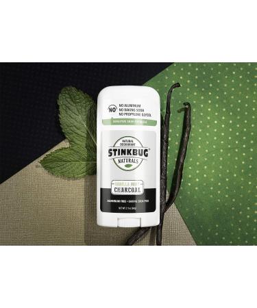 STINKBUG NATURALS Vanilla Mint Charcoal Deodorant 2.1 OZ - Natural Odor Protection - Buy Online on SooperMarket.com
