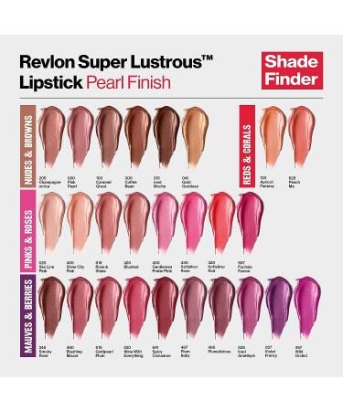 Revlon Super Lustrous Pink Pearl Lipstick with Avocado Oil and Vitamin E - Nude 030 (Pack of 1) - Buy Online on SooperMarket.com