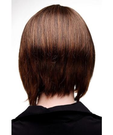 WIG ME UP Brown Bob Wig with Bangs - 30 cm Short Hair Style - 49023-2T30 - International Shipping Available - Buy Online on SooperMarket.com