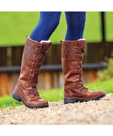 Dublin Fleet Boots 9 Red/Brown - Stylish and Durable Footwear - Buy Online on SooperMarket.com