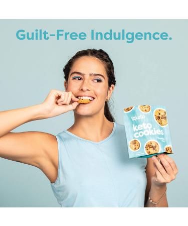 Kiss My Keto Chocolate Chip Cookies - Low Carb Keto Snack 2.25 oz (64g) - Buy Online on SooperMarket.com